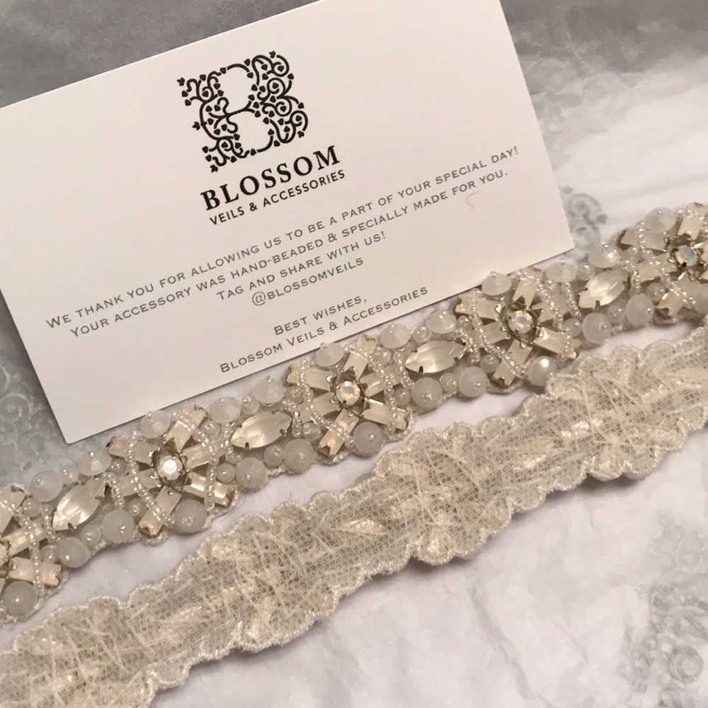 100% Authentic Blossom Bridal Belt